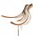  Vogel GARTEN BLUMENTOPF Gartendekoration Schmuck