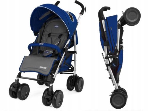  Chicco Multiway Evo Kinderwagen, blau und grau