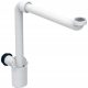  Geberit Möbel-Waschtischsiphon, niedrig, D32mm, weiß