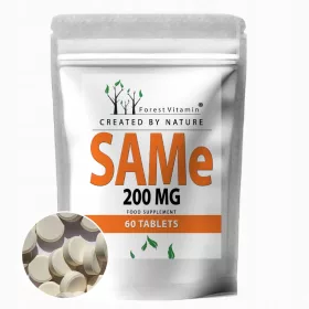   Forest Vitamin® SAMe 200 mg - Unterstützung für psychisches Wohlbefinden und Gelenkgesundheit, 60 Tabletten