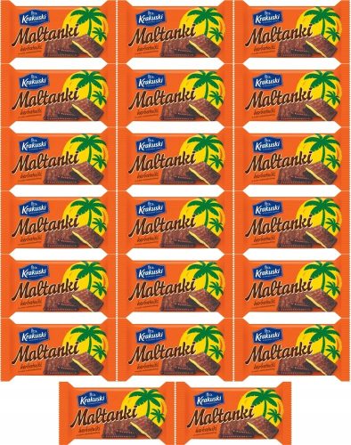 Krakuski Maltanki Schokoladenkekse 80g x20 Packung