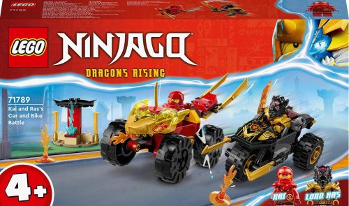  LEGO Ninjago Kai und Ras in einem Auto-Fahrrad-Duell 71789