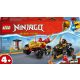  LEGO Ninjago Kai und Ras in einem Auto-Fahrrad-Duell 71789