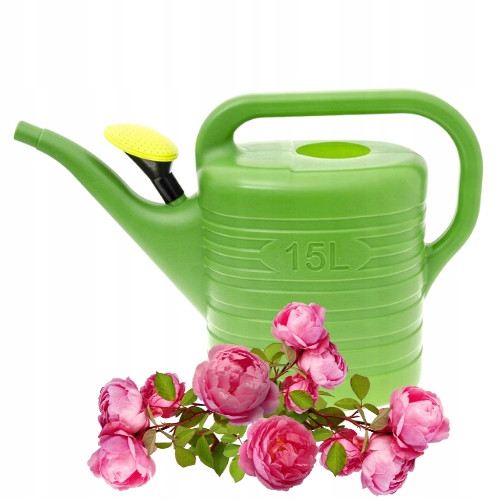  Dihome Gießkanne 15 l, Kunststoff, Grüntöne