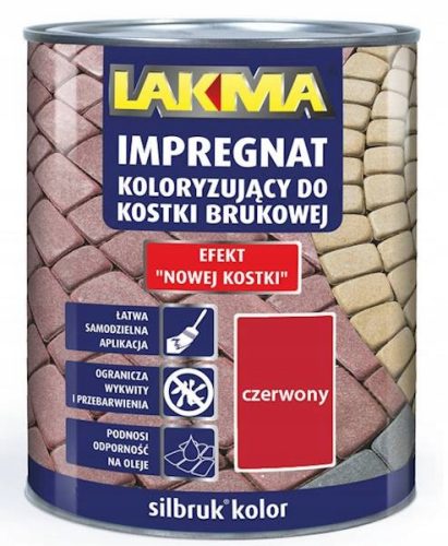 SILBRUK IMPRÄGNAT FÜR PFLASTERSTEINE rot 10L