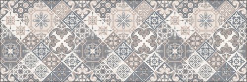 PATCHWORK-KÜCHENFOTOTAPETE WIE FLIESEN 260x60cm