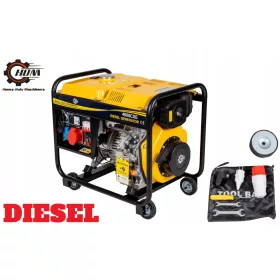 Tragbarer dreiphasiger HDM 3000 W Dieselgenerator