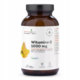   Vitamin C 1000 mg in veganen Kapseln von Aura Herbals, 120 Stück