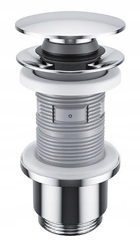  Runde Excellent-Silber-Klick-Klack-Kappe mit Überlauf
