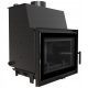 Kamin mit Wassermantel Kratki Zosia Deco 14 kW schwarz