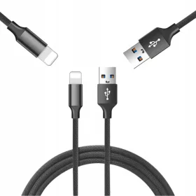  Vayox USB - Apple Lightning Kabel 1,5 m grau
