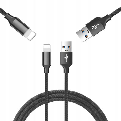  Vayox USB - Apple Lightning Kabel 1,5 m grau