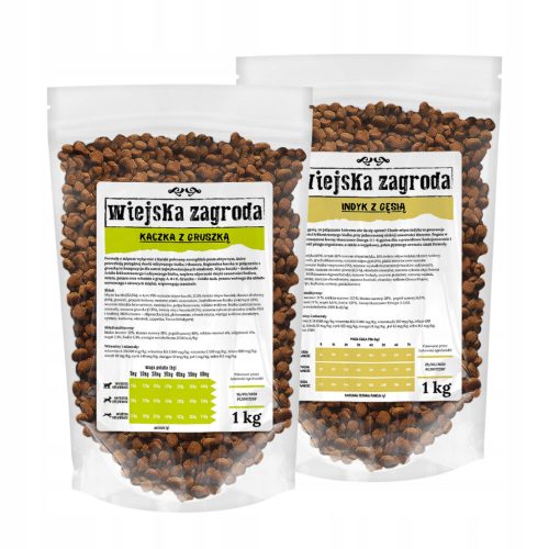  Wiejska Zagroda Trockenfutter, Geschmacksmischung, 1 kg
