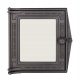 Gusseiserne Kamintür Art Flame 1814 29x29,7 cm schwarz