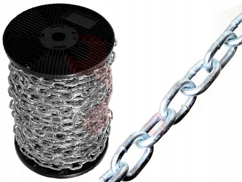 VERZINKTE GESCHÄFTSKETTE FI 8 mm 20 Meter