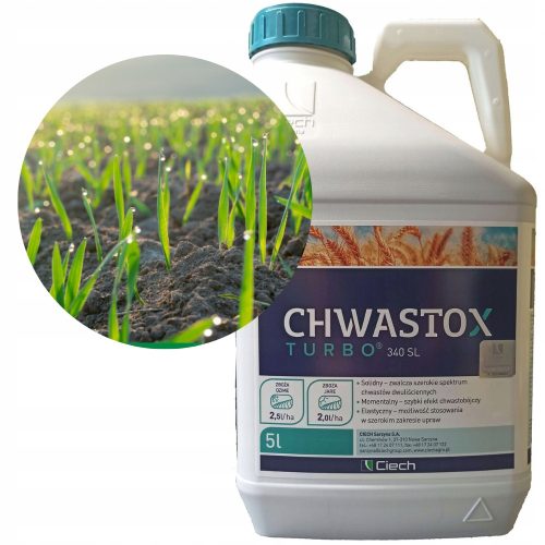 CHWASTOX TURBO 5L – Effektives Herbizid gegen zweikeimblättrige Unkräuter in Getreide