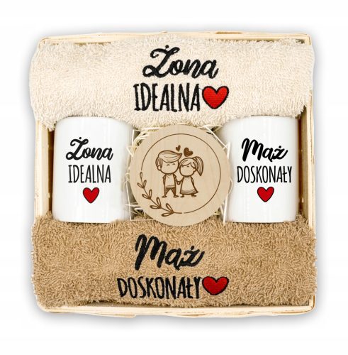 Sets Handtücher HOCHZEITSGESCHENK FÜR EIN HOCHZEITSHANDTUCH-SET
