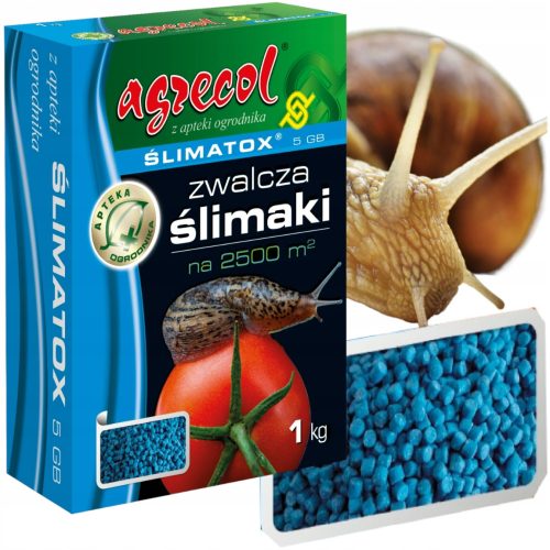  BLAUES SCHNECKENGRANUL ŚLIMOTOX 5 GB 1 KG + SCHWARZE NITRILHANDSCHUHE M SCHWARZ OLIVE 1 PAAR