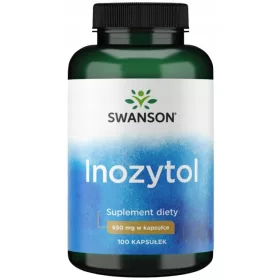   Inositol 650mg von Swanson - 100 Kapseln zur Unterstützung bei Stress und Müdigkeit