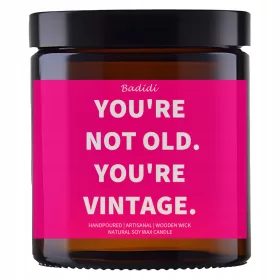    Lustiges Geburtstagsgeschenk Du bist nicht alt alt Vintage 30, 40, 50, 60+