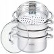 Töpfe Klausberg KB-7146 Dampfgartopf 2 5 l