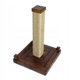  Kratzbaum für Katzen, 70 cm großer Kratzbaum aus Holz