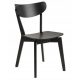  Actona Stuhl, Holz, schwarz, 1 Stk.