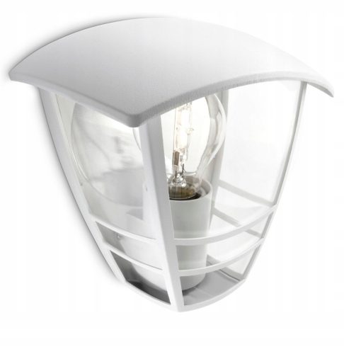  Philips Gartenwandleuchte weiß E27 60 W
