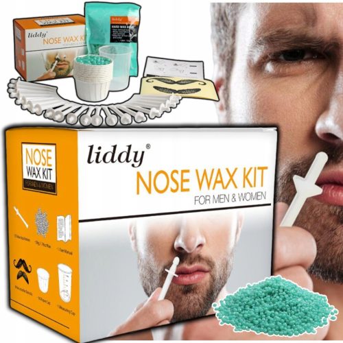  WACHS-SET ZUM WACHS-ENTHALUNG DER NASEN-OHREN-MÄNNER-FRAU-STICKS