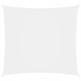  Gartensegel 500 x 500 cm VidaXL, Oxford-Stoff, weiß