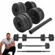  Be4Sport verstellbare Bitumenhanteln 2x 10 kg