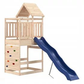 SPIELHAUS MIT RUTSCHEN SCHAUKEL WAND