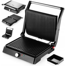  Kerch Pur Elektrogrill Silber 2200 W