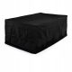 Abdeckung für Gartenmöbel - Gartenabdeckung für ein Set von 122 x 112 x 98 cm, schwarz