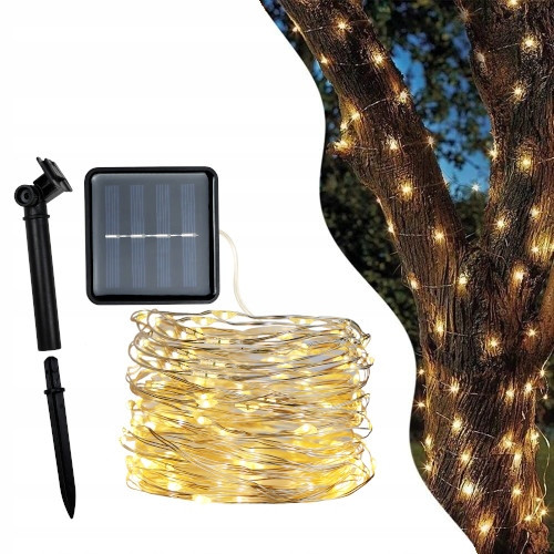  DOMAREX Girlande 500 cm Solar