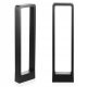  Interlook rechteckiger Lichtmast, integrierte LED-Quelle, 60 cm, schwarz