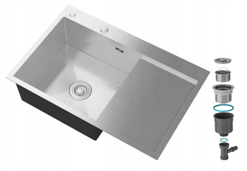Granitan H7851 Chromspüle 78x51 cm