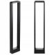  Interlook rechteckiger Lichtmast, integrierte LED-Quelle, 80 cm, schwarz