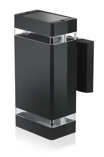  Interlook Gartenwandleuchte schwarz E27 80 W