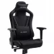 DELAGEAR G 808 Gaming-Stuhl aus schwarzem Stoff