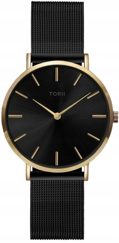  TORII G34BS.BG Damenuhr, schwarz, modisch, klassisch, elegant