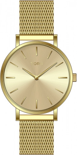  TORII G34GS.PG Damenuhr, Goldmode, klassisch, elegant