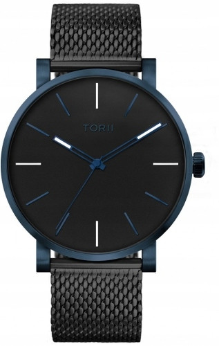  Herrenuhr TORII N45BG.BN, schwarz, klassisch, elegant, zum Schwimmen