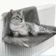  PETSTORY HÄNGEMATTE für eine KATZE, weiches Bett für einen Heizkörper, verstellbarer GRIFF