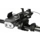 Gemson Fahrradbeleuchtung POWERBANK + GRIFF + TASCHENLAMPE + GLOCKE 800 lm Akku