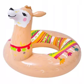 GROSSE ALPAKA-SCHWIMMMATRATZE ZUM AUFBLASBAREN SCHWIMMEN