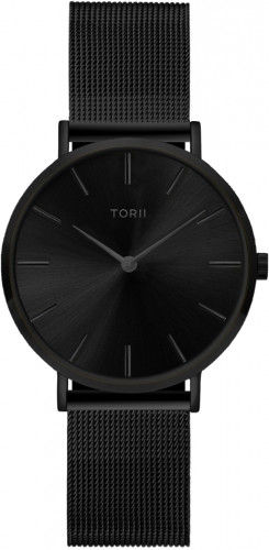  TORII V34VS.BB Damenuhr, schwarz, modisch, klassisch, elegant