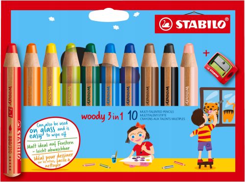  Stabilo Aquarellstifte 10 Stk.