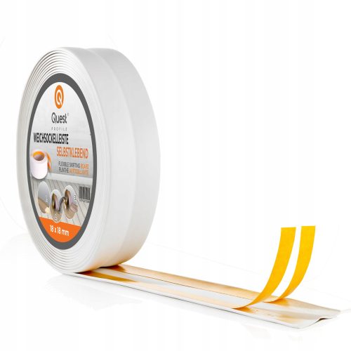 QUEST PVC-Streifen 25 x 25, Länge 500 cm, weiß