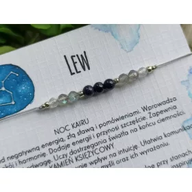  Löwe. Glücksarmband, Steine. Zodiacs.